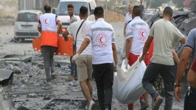 صهیونیستها به نیروهای امدادی در نوار غزه نیز رحم نمیکنند