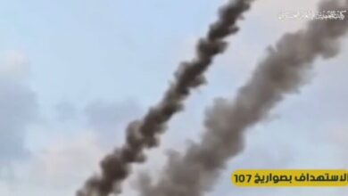 عملیات موشکی گردانهای مجاهدین علیه نظامیان صهیونیست+ فیلم