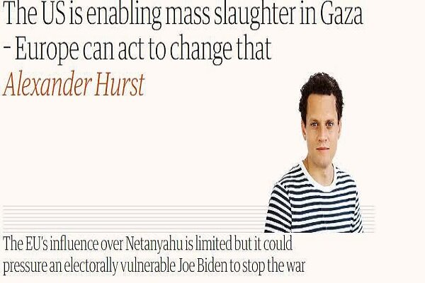 نویسنده فرانسوی:آمریکا کشتار جمعی را در غزه امکانپذیر می کند