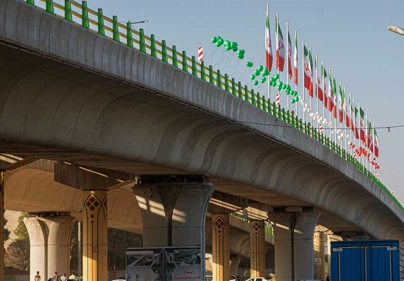 پل بزرگ شیله در مسیر زابل زاهدان زیر بار ترافیک رفت