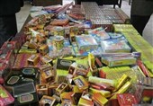 کشف 244 هزار عدد مواد محترقه در قزوین