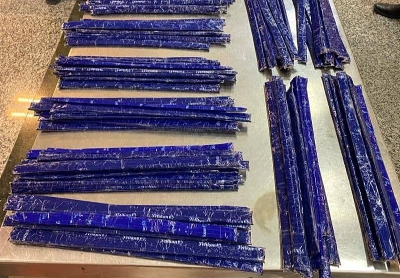 کشف حشیش در جعبه سنگ روشویی صادراتی به قطر + تصویر