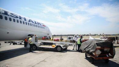 6 هواپیمای کیشایر زمینگیر شد