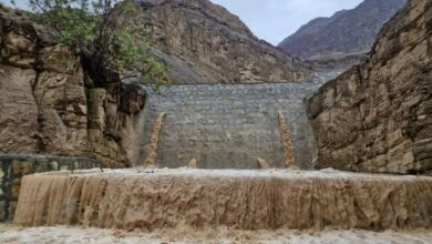 آبگیری سازههای آبخیزداری خراسان جنوبی در پی بارندگی