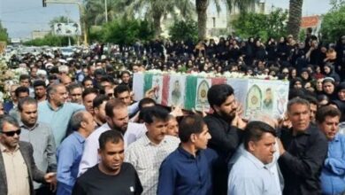 _آغاز_ _مراسم_ _تشییع_ _پیکر_ _5_ _شهید_ _حادثه_ _تروریستی_ _در_ _زابل_+_فیلم_
