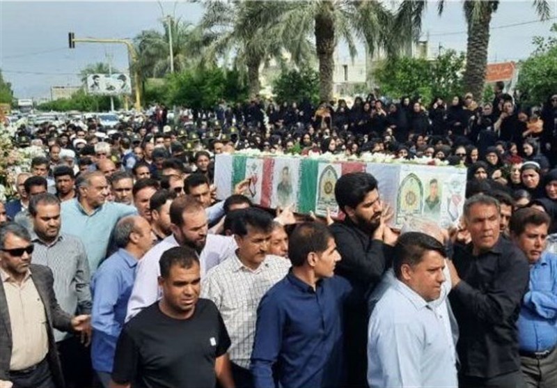 _آغاز_ _مراسم_ _تشییع_ _پیکر_ _5_ _شهید_ _حادثه_ _تروریستی_ _در_ _زابل_+_فیلم_