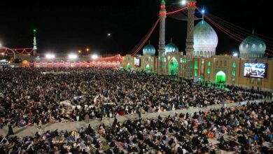 احیای دومین شب قدر در میعادگاه منتظران + تصاویر