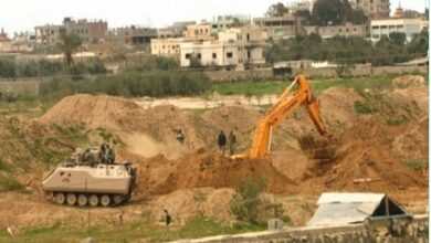 ادامه خیانت مصر به فلسطینیان در تخریب تونلهای مقاومت