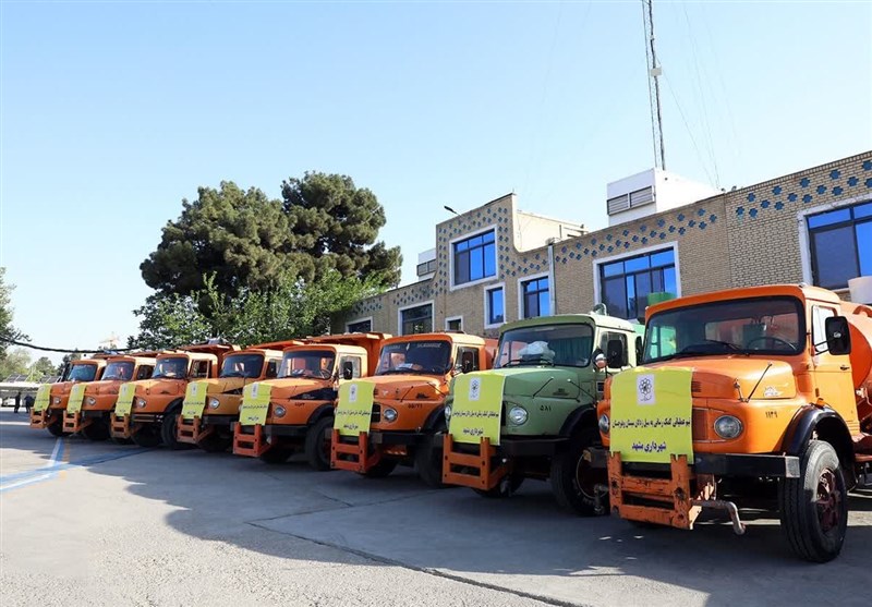 اعزام کاروان خودرویی شهرداری مشهد به مناطق سیلزده کنارک