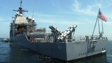 اعزام کشتیهای جنگی و جنگندههای آمریکا به آبهای فلسطین