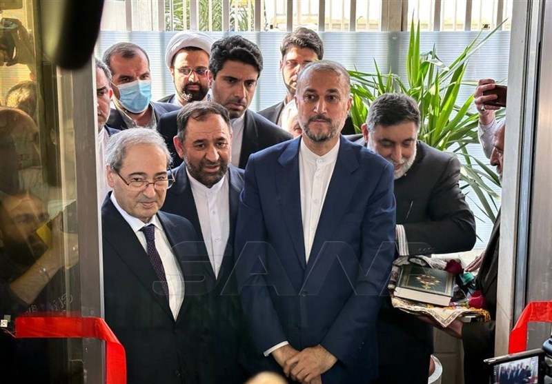 حسین امیرعبداللهیان , سفارتخانه های جمهوری اسلامی ایران , کشور سوریه , رژیم صهیونیستی (اسرائیل) ,