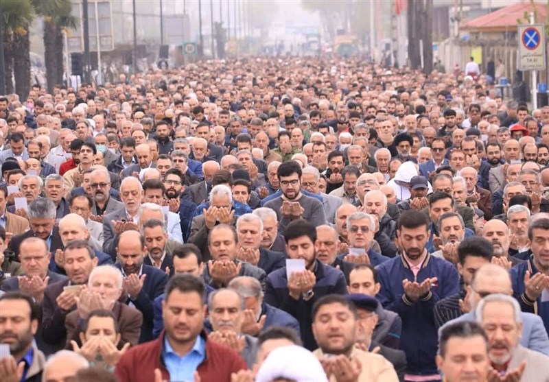 اقامه باشکوهترین نماز عید سعید فطر در سراسر گیلان + تصاویر