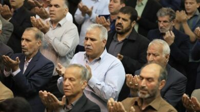 _اقامه_ _نماز_ _پرشکوه_ _عید_ _فطر_ _ایلام_ _در_ _زیر_ _بارش_ _باران_ + _فیلم_