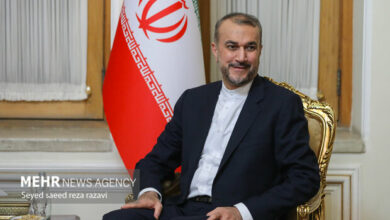 امیرعبداللهیان رو ارتش را تبریک گفت