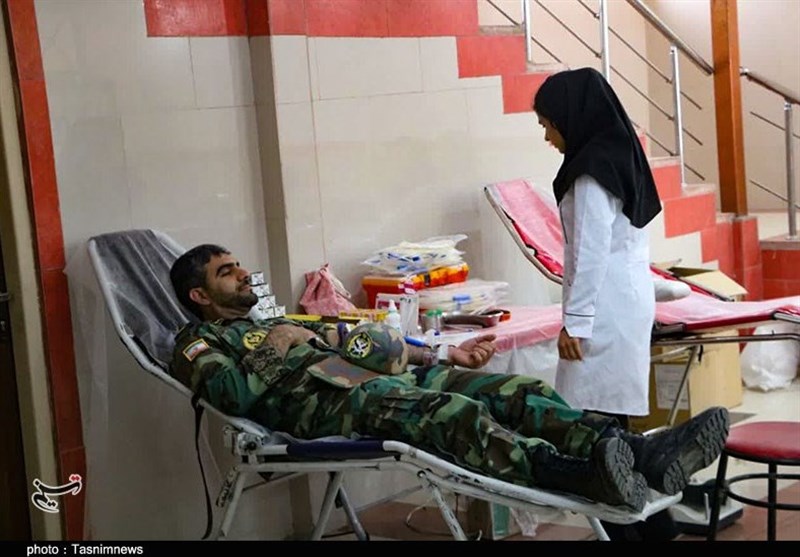 استان کرمان , ارتش , اهدای خون ,