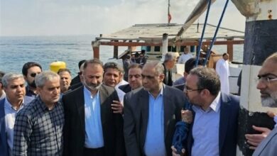 بازدید وزیر جهاد کشاورزی از چند پروژه کشاورزی سمنان