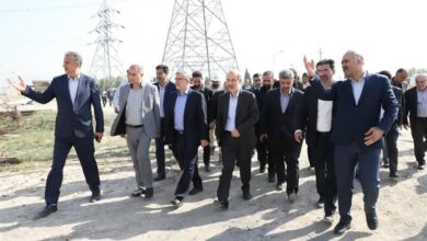 بازدید وزیر نیرو از پروژههای برقی البرز + تصاویر