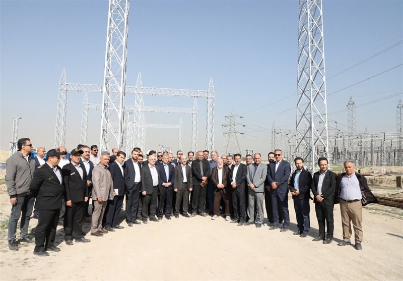 بازدید وزیر نیرو از پروژههای برقی البرز + تصاویر
