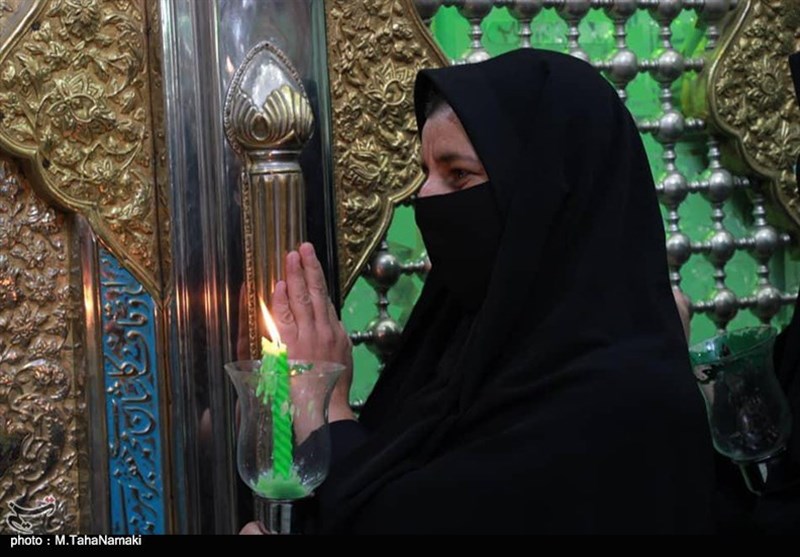 برگزاری آیین شمعگردانی در آستان هلال بن علی(ع)+تصاویر