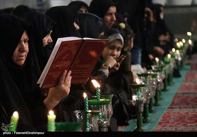 برگزاری آیین شمعگردانی در آستان هلال بن علی(ع)+تصاویر