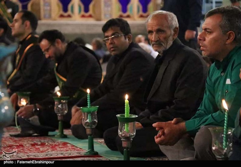 برگزاری آیین شمعگردانی در آستان هلال بن علی(ع)+تصاویر