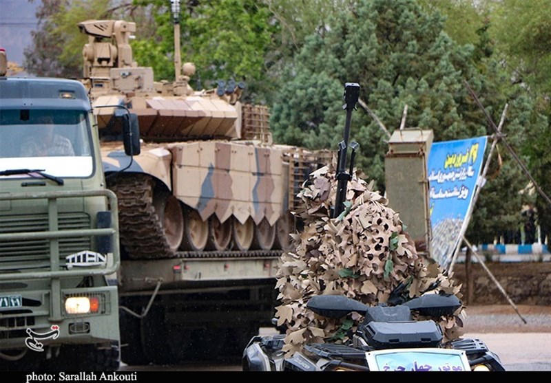 استان کرمان , رژه , ارتش , فیلم ,