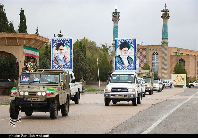 استان کرمان , رژه , ارتش , فیلم ,