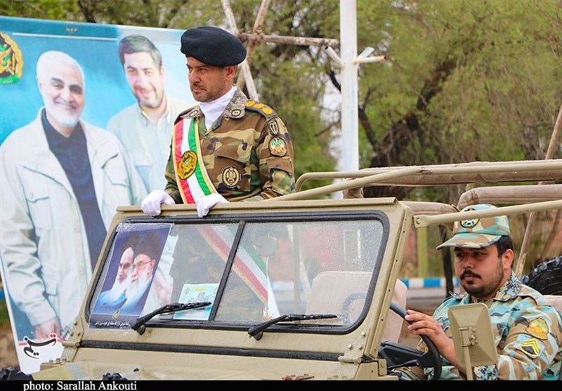 استان کرمان , رژه , ارتش , فیلم ,