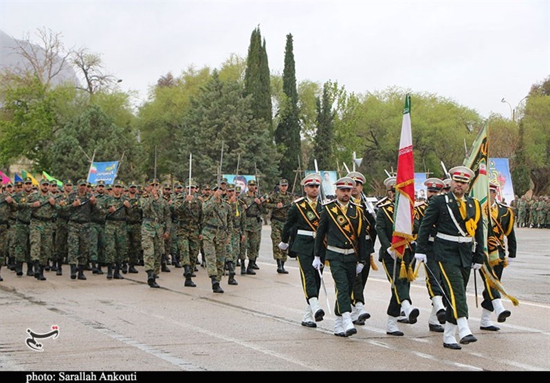 استان کرمان , رژه , ارتش , فیلم ,