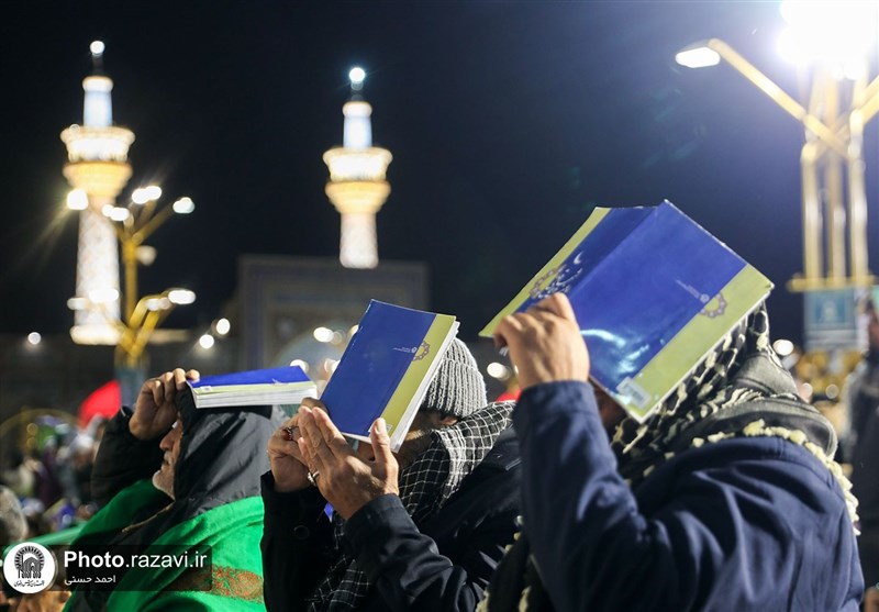 برگزاری مراسم احیای سومین شب قدر در حرم مطهر رضوی