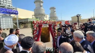 بهرهبرداری از طرح توسعه نیروگاه برق سمنان با حضور رئیسجمهور