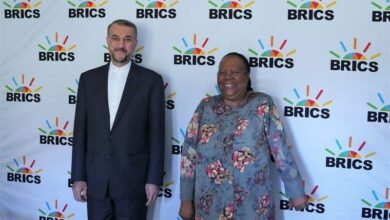 تبریک امیرعبداللهیان به وزیر خارجه آفریقای جنوبی