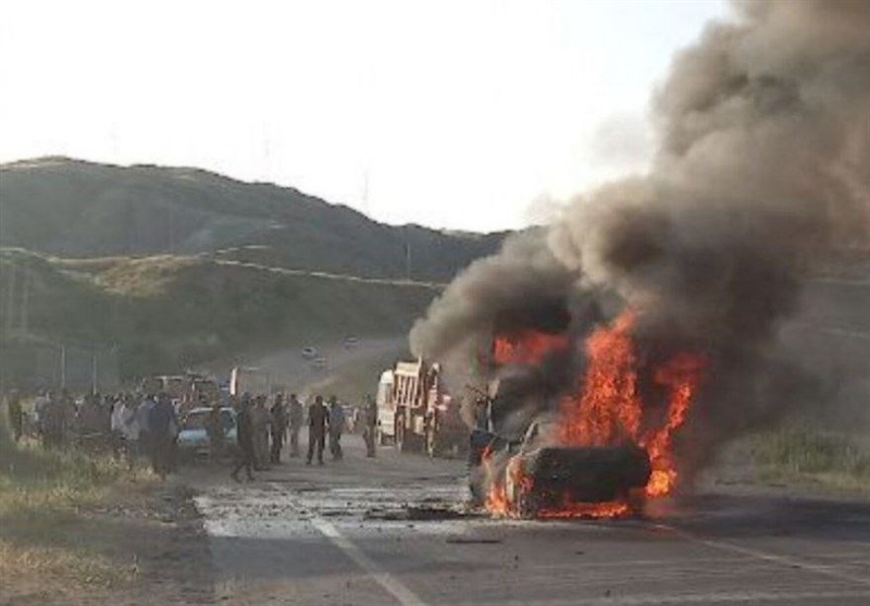 تصادف مرگبار در محور دره شهر-بدره با 4 فوتی