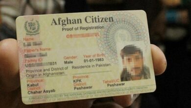 تمدید 2 ماهه کارت «پی.او.آر» پناهجویان افغان در پاکستان