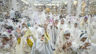 جشن بزرگ دختران روزهاولی در حرم مطهر حضرت شاهچراغ (ع)