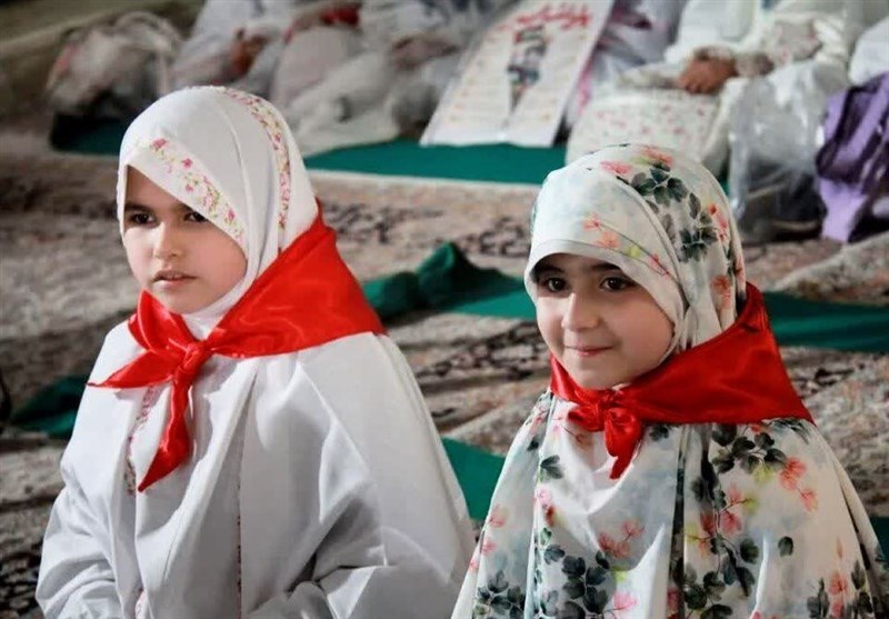 جشن دختران روزهاولی در حرم حضرت معصومه(س)+ تصاویر