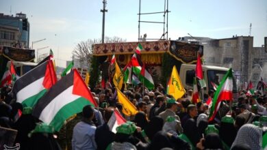 حضور دانشجویان نیجریهای در راهپیمایی روز قدس تهران