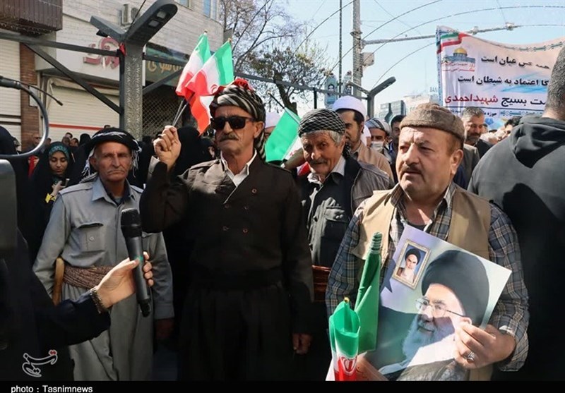 حضور پرشور مردم کردستان در راهپیمایی روز جهانی قدس + تصاویر
