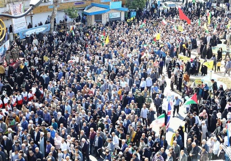 حماسه بیپایان دیار علویان در روز قدس + فیلم