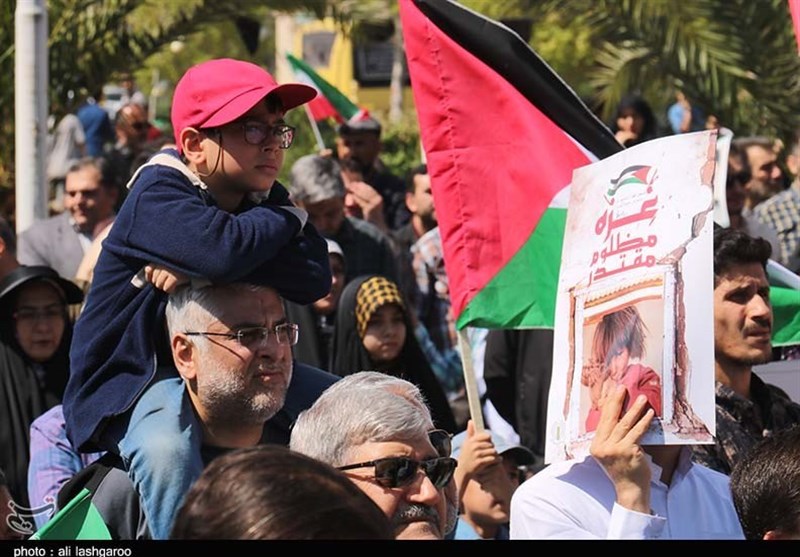 حماسه حضور سمنانیها در روز قدس + تصاویر