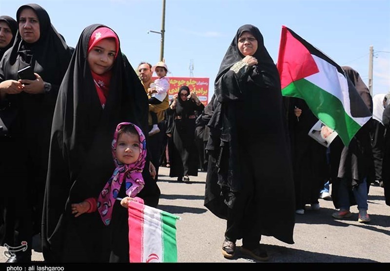 حماسه حضور سمنانیها در روز قدس + تصاویر