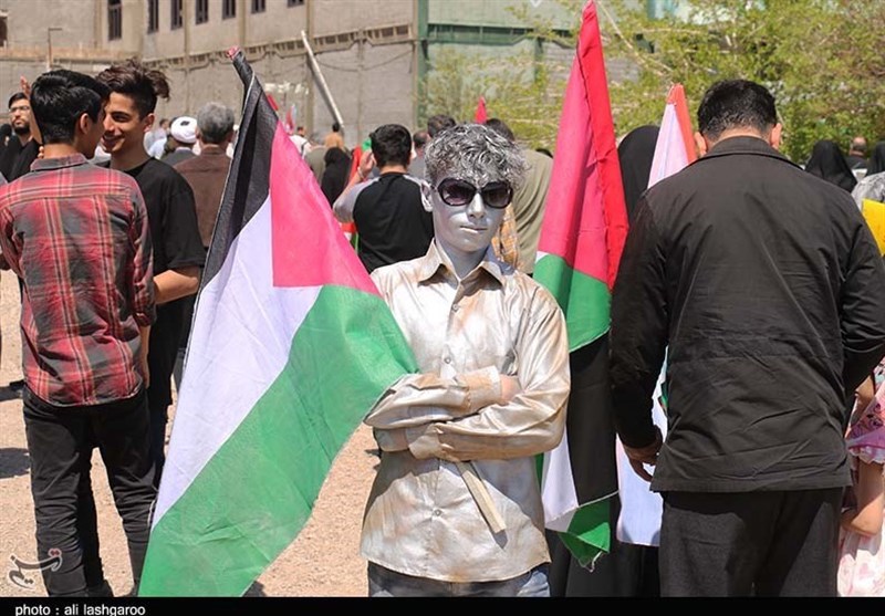 حماسه حضور سمنانیها در روز قدس + تصاویر