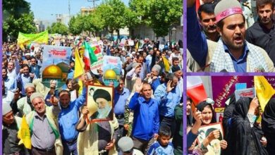 حماسه مردم کهگیلویه و بویراحمد در راهپیمایی روز قدس