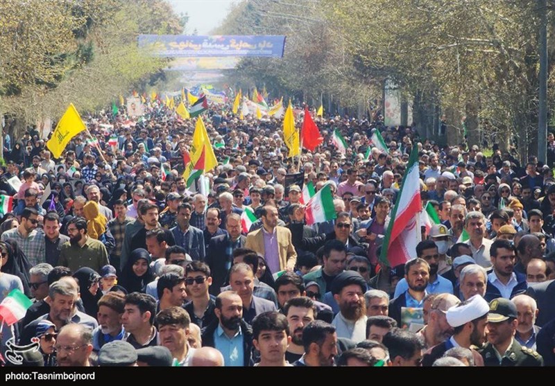 حماسه کمنظیر روز قدس 1403 در خراسان شمالی+عکس