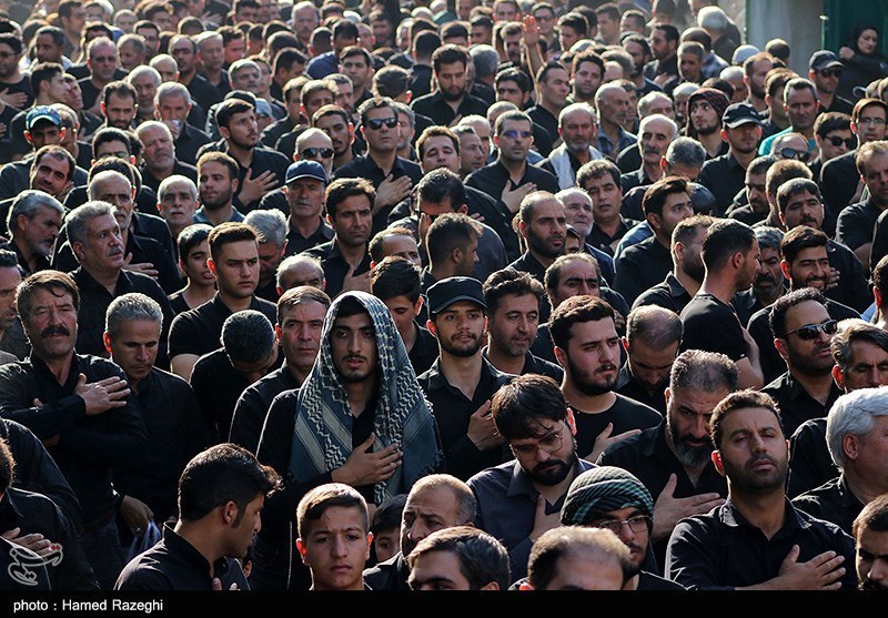 دسته عزاداری حسینیه اعظم زنجان در 21 رمضان + فیلم