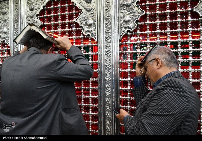 دسته عزاداری خدام حضرت عبدالعظیم (ع) روانه حرم شدند + فیلم