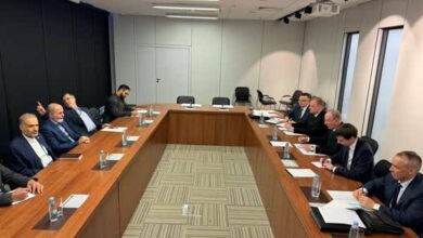 دیدار و گفتوگوی احمدیان و دبیر شورای امنیت ملی فدراسیون روسیه