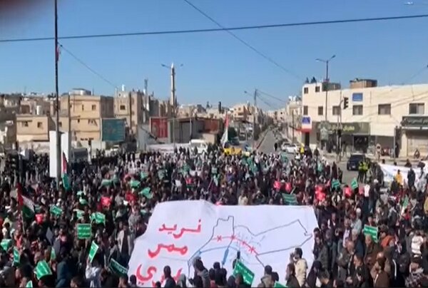 راهپیمایی گسترده اردنیها در روز جهانی قدس