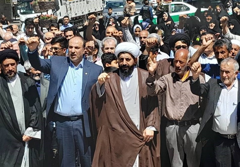 راهپیمایی گلستانیها در حمایت از "وعده صادق"+تصاویر