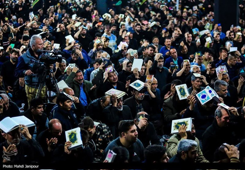 روایت خبرنگار تسنیم از دومین شب قدر در نصف جهان + فیلم